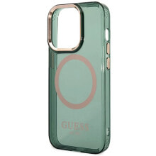 GUESS Guhmp14Xhtcma iPhone 14 Pro Max 6.7 khaki Outline phone case