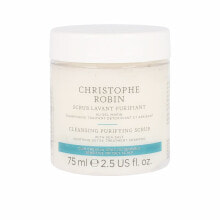 Средство для особого ухода за волосами и кожей головы Christophe Robin CLEANSING purifying scrub with sea salt 75 ml