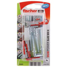 FISCHER GROUP Blister Duopower 8x40 535001 Dowel And Screw 4 Units