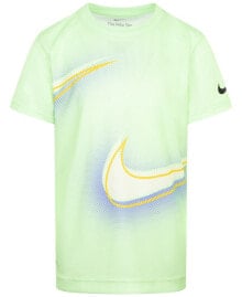 Nike little Boys Stacked Up Swoosh Tee