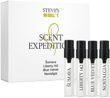 Steve's No Bull***t Scent Expedition Set - Duftset (Eau de Parfum (Probe) 2mlx3 + Eau de Cologne (Probe) 2ml)