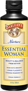 Рыбий жир и Омега 3, 6, 9 Barlean's The Essential Woman Комплекс с Омега-3, 6 и 9 и GLA из льняного семени лигнана и масла примулы вечерней для женской красоты  355 мл