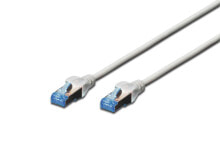 Кабели и разъемы для аудио- и видеотехники Digitus Patch Cable, SFTP, CAT5E, 2M, grey сетевой кабель SF/UTP (S-FTP) Серый DK-1531-020