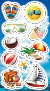 Наклейки для детского творчества ranok Summer Stickers