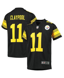 Youth Boys Chase Claypool Black Pittsburgh Steelers Alternate Player Game Jersey