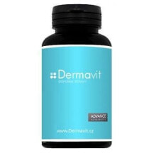 Витамины и БАДы для кожи advance nutraceutics Dermavit  Комплекс с коллагеном, гиалуроновой кислотой и коэнзимом Q10 для здоровья кожи 60 капсул