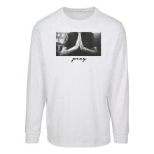 MISTER TEE Urban Classics Pray Long Sleeve T-Shirt