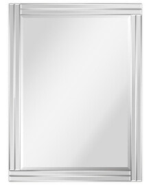 Empire Art Direct moderno Stepped Beveled Rectangle Wall Mirror, 40