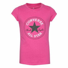 Child's Short Sleeve T-Shirt Converse Timeless Pink