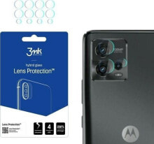 3MK Szkło hybrydowe na obiektyw aparatu 3MK Lens Protect Motorola Moto G72 [4 PACK]