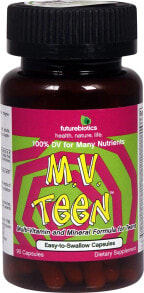 Витаминно-минеральные комплексы Futurebiotics M.V. Teen Мультивитамины для подростков 90 капсул