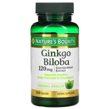 Nature's Bounty, Ginkgo Biloba, 30 mg, 200 Capsules