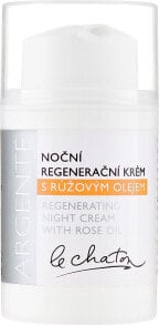 Regenerierende Nachtcreme mit Rosenöl - Le Chaton Argente Night Regeneration Cream With Rose Oil