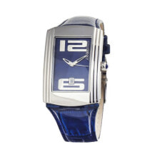 Мужские наручные часы с ремешком Мужские наручные часы с синим кожаным ремешком Chronotech CT7017M-09