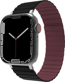 Купить аксессуары для умных часов и браслетов Jcpal: Jcpal Pasek JCPal FlexForm do Apple Watch Band Black/Red (42/44/45mm)