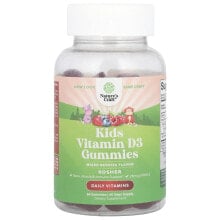 Kids Vitamin D3 Gummies, Mixed Berries, 25 mcg (1,000 IU), 60 Gummies