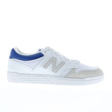 New Balance 480 BB480LKC Mens White Mesh Lace Up Lifestyle Sneakers Shoes