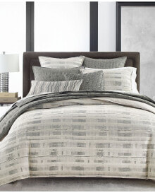 Hotel Collection broken Stripe 3-Pc. Comforter Set, Full/Queen, Created for Macy's