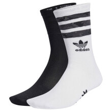 ADIDAS ORIGINALS Camo crew socks 2 pairs купить онлайн