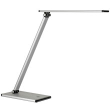 UNILUX Desktop Lamp Led 5W Double Joint And Tactile Metallic Gray Base