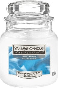 Duftkerze im Glas - Yankee Candle Home Inspiration Soft Cotton