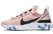 Nike React Element 55 低帮 跑步鞋 女款 黑粉 / Обувь спортивная Nike React Element 55 BQ2728-602