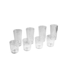 TarHong fizz Bubbles 8 Piece Drinkware Set