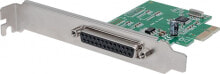 Контроллеры для компьютеров kontroler Manhattan PCIe x1 - Port równoległy DB-25 (152099)