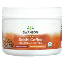 Swanson, Органический кофе рейши, колумбийский, 84 г (3 унции)