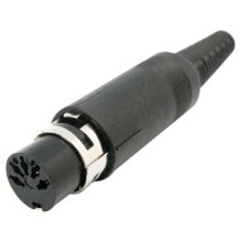 EUROCONNEX 1045 DIN Female Connector 5P 180