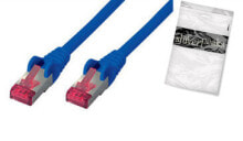 Кабели и разъемы для аудио- и видеотехники shiverpeaks BS75713-AB сетевой кабель 3 m Cat6a S/FTP (S-STP) Синий