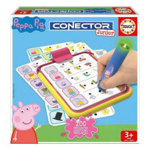 Educational Game Conector Junior Peppa Pig Educa 16230 Multicolour (1 Piece)