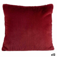 Cushion Maroon 40 x 2 x 40 cm (12 Units)