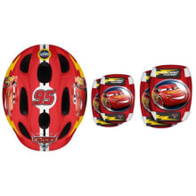 Шлем велосипедный и комплект защиты STAMP CARS Helmet  C / G