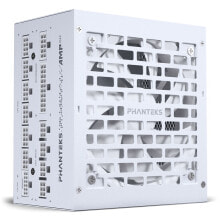 Купить блоки питания для компьютеров Phanteks: Phanteks AMP GH 1000W 80 PLUS Platinum Netzteil, PCIe 5.1, ATX 3.1 - 1000 Watt, weiß