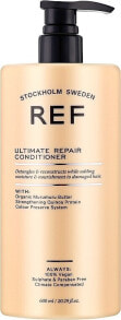 Reparierende Haarspülung mit pflanzlichen Extrakten, Bio-Murumuru-Butter und Quinoaprotein - REF Ultimate Repair Conditioner