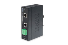 Различное сетевое оборудование для компьютеров PLANET IPOE-162S сетевой коммутатор Неуправляемый Gigabit Ethernet (10/100/1000) Черный Питание по Ethernet (PoE)