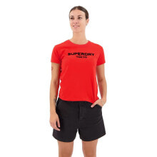 SUPERDRY Sport Luxe Graphic Fitted short sleeve T-shirt