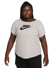 Nike plus Size Active Sportswear Essentials Short-Sleeve Logo T-Shirt