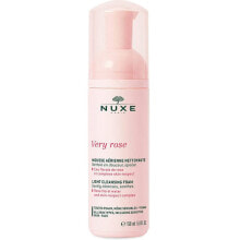 Жидкие очищающие средства Nuxe Very Rose Light Cleansing Foam Мягкая очищающая пенка с цветочной водой для всех типов кожи 150 мл