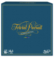 Настольные игры для компании Hasbro Trivial Pursuit classic edition Обучающая игра Дети и взрослые C1940100