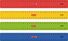 Brunnen 10-49 871 30 Настольная линейка 30 cm Черный, Синий, Зеленый, Красный, Желтый 4 шт 104987130