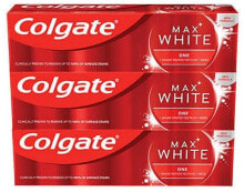 Set - Colgate Max White One (toothpaste/3x75ml)