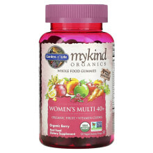 Витаминно-минеральные комплексы garden of Life, MyKind Organics, Women's Multi 40+, Organic Berry, 120 Vegan Gummy Drops