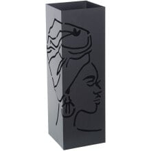 Umbrella stand Alexandra House Living Black African Woman 16 x 49 x 16 cm