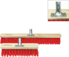 Brooms, scoops and floor brushes