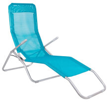 Sun beds and deck chairs