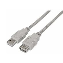 AISENS USB A Male To USB A 2.0 Female Extender 1.8 m USB Cable