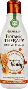Маски и сыворотки для волос Garnier Botanic Therapy Hair Milk Restoring Honey  Восстанавливающая медовая маска для очень поврежденный волос 250 мл