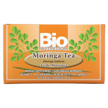 Травяные сборы и чаи Bio Nutrition, Moringa Tea, 30 Tea Bags, 2.1 oz (58.8 g)